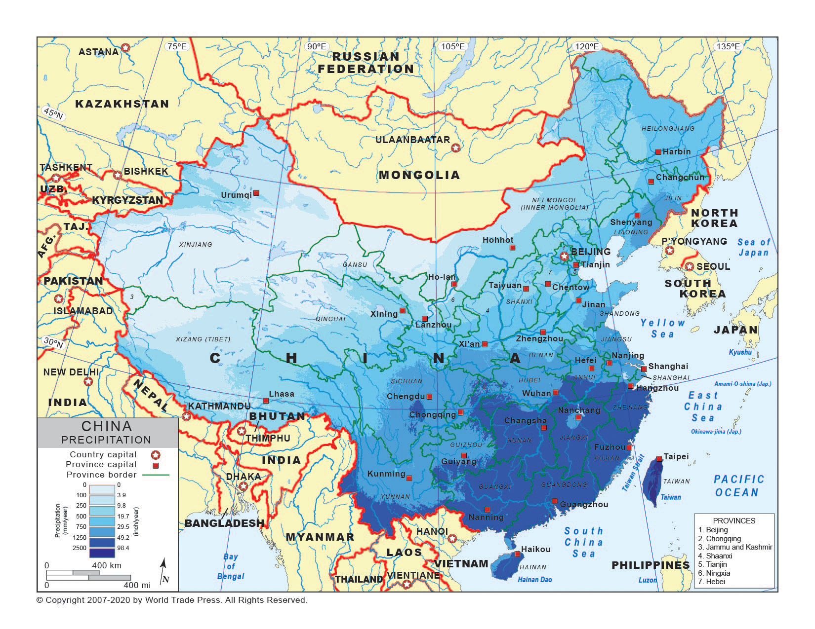 Precipitation Map