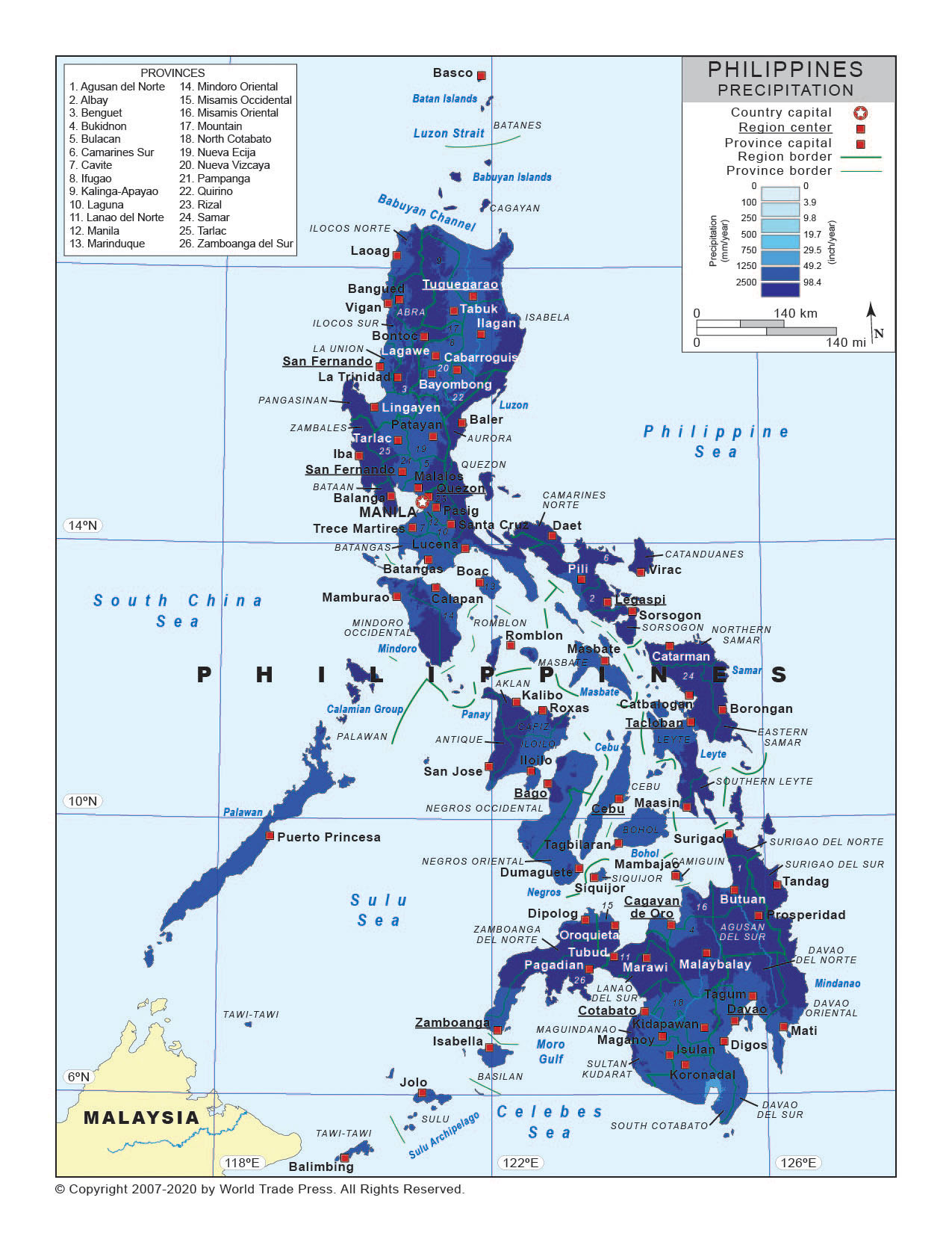 Precipitation Map