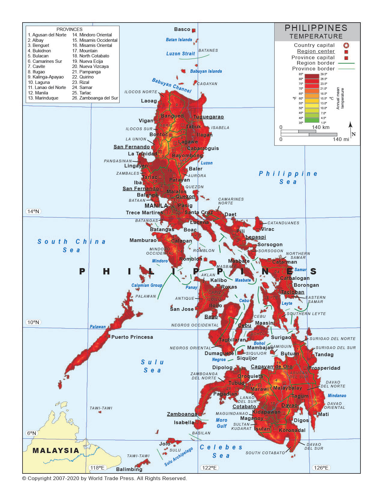 Temperature Map