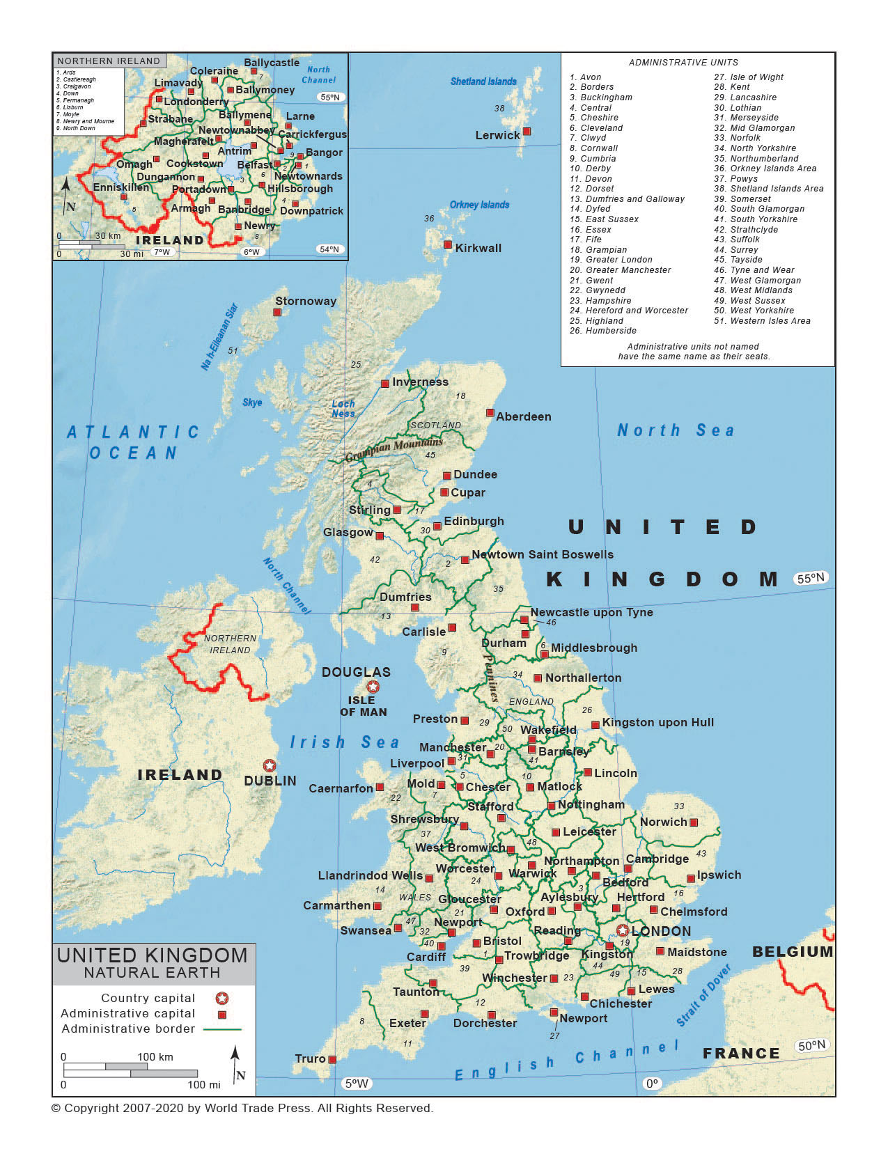 Natural Earth Map